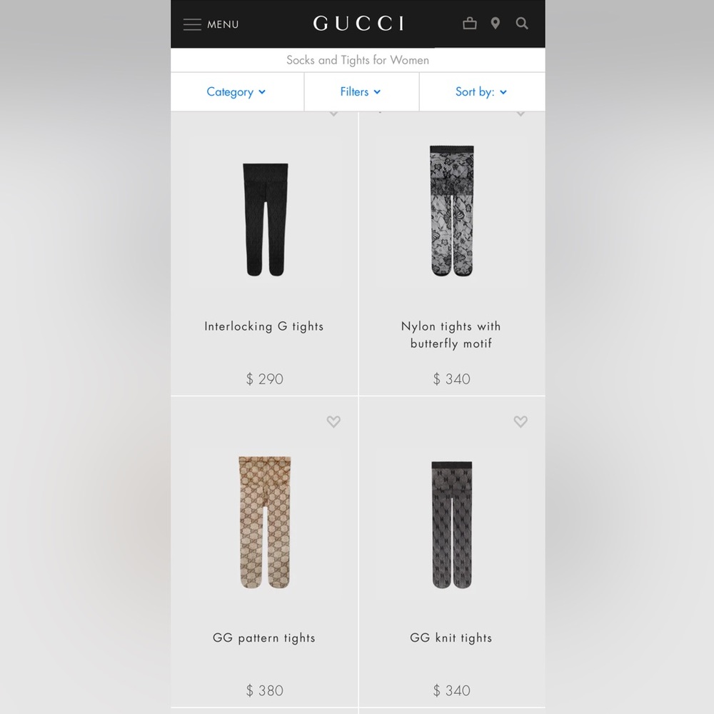 Authentic Gucci Interlocking G Tights - image 2